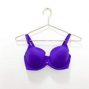 34D VICTORIA’S SECRET ROYAL PURPLE FABULOUS LINED